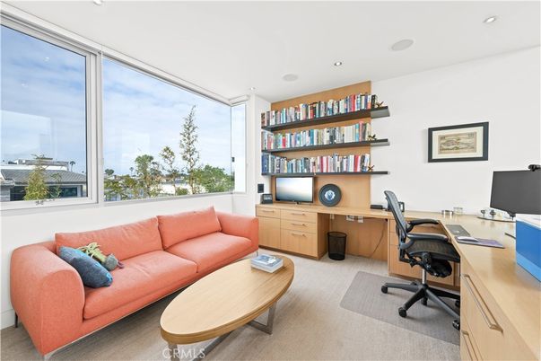 Home Office, Interior, Recessed Lighting
