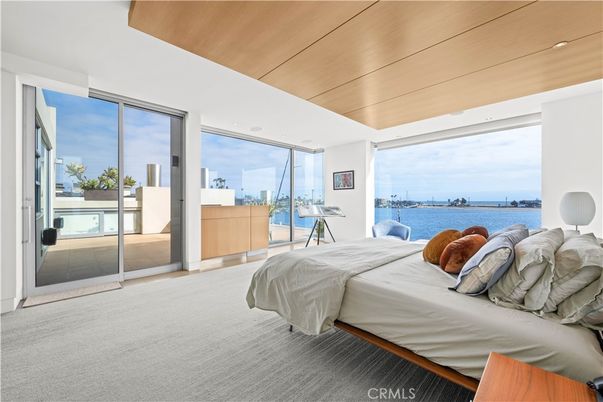 Bedroom, Interior, Water, Wooden Ceilings