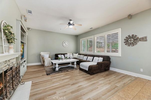 Fireplace, Interior, Living room, Wood Texture Flooring