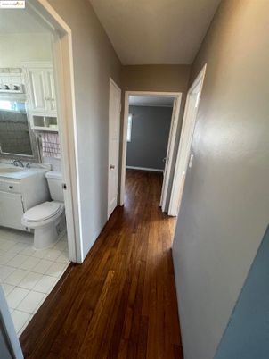 Bathroom, Interior, Tile Countertops, Wood Texture Flooring