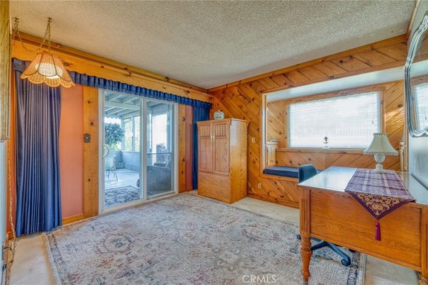 Home Office, Interior, Pendant Lights, Wooden Walls