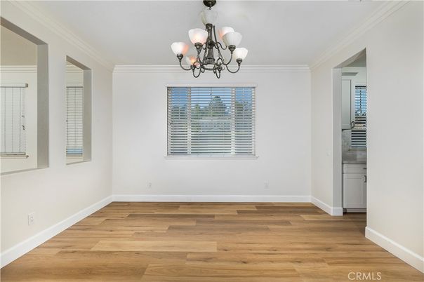 Chandelier, Empty room, Interior, Wood Texture Flooring