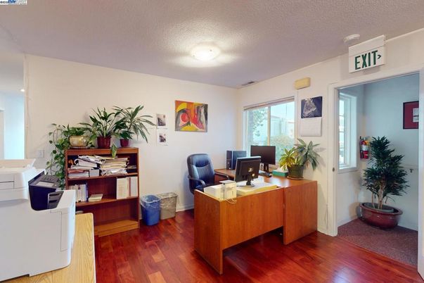 Home Office, Interior, Wood Texture Flooring