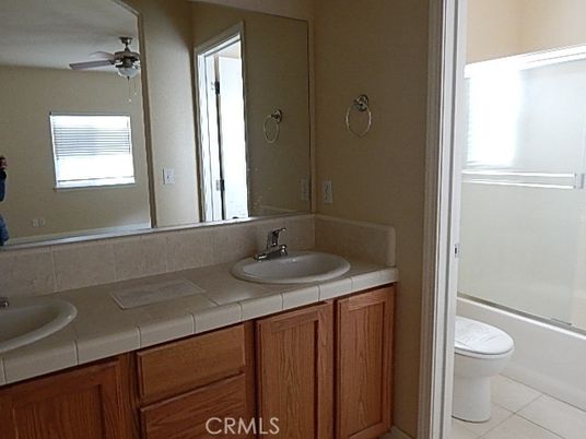 Bathroom, Dual Sink Vanities, Interior, Tile Countertops