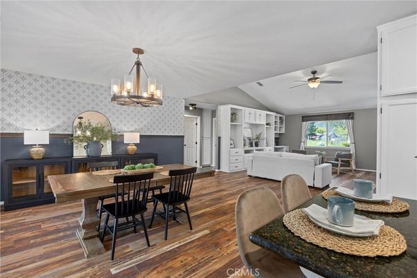 Chandelier, Dining room, Interior, Living room, Wood Texture Flooring