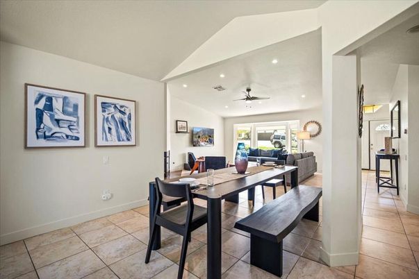 Dining room, Interior, Living room, Recessed Lighting