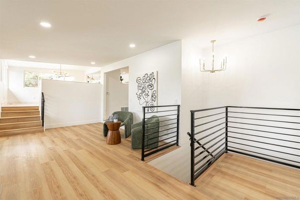 Interior, Pendant Lights, Recessed Lighting, Wood Texture Flooring