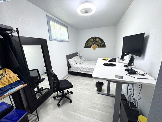 Bedroom, Home Office, Interior, Wood Texture Flooring