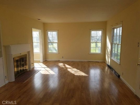 Empty room, Fireplace, Interior, Wood Texture Flooring
