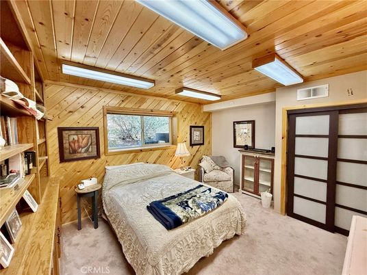 Bedroom, Interior, Wooden Ceilings, Wooden Walls