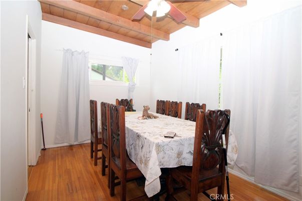 Dining room, Interior, Wooden Beams, Wooden Ceilings, Wood Texture Flooring