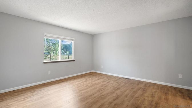 Empty room, Interior, Wood Texture Flooring