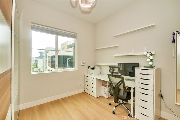 Home Office, Interior, Wood Texture Flooring