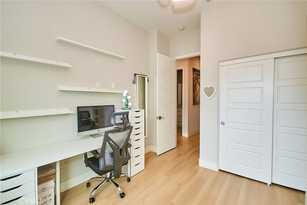 Home Office, Interior, Wood Texture Flooring