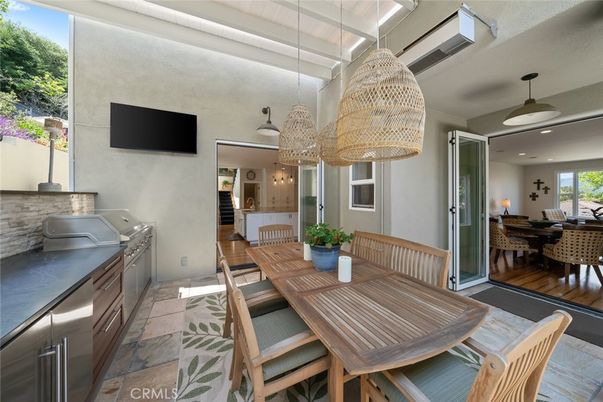 Dining room, Interior, Pendant Lights