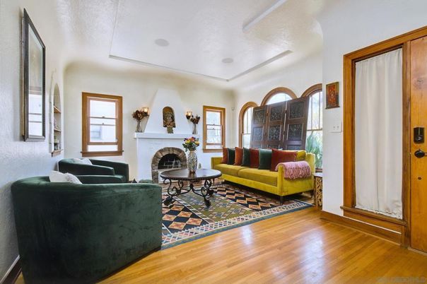Fireplace, Interior, Living room, Wood Texture Flooring