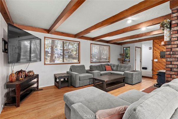 Interior, Living room, Wooden Beams, Wood Texture Flooring