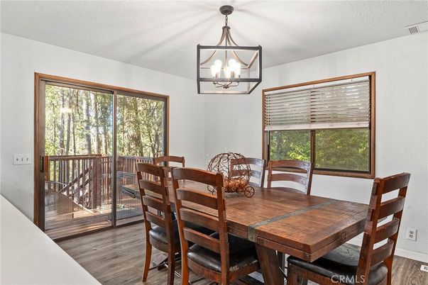 Dining room, Interior, Wood Texture Flooring