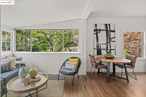 Dining room, Interior, Wood Texture Flooring