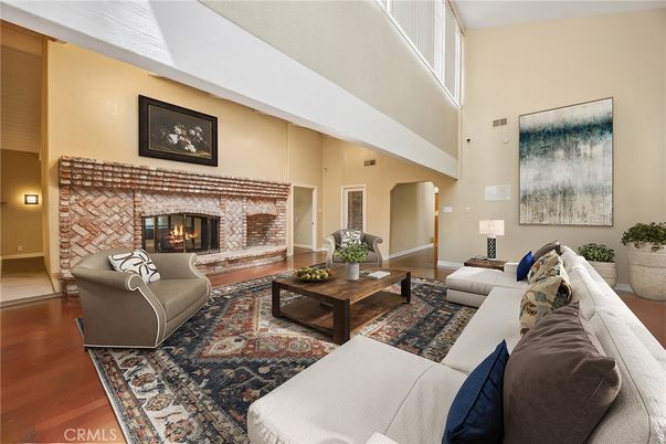 Fireplace, Interior, Living room, Wood Texture Flooring