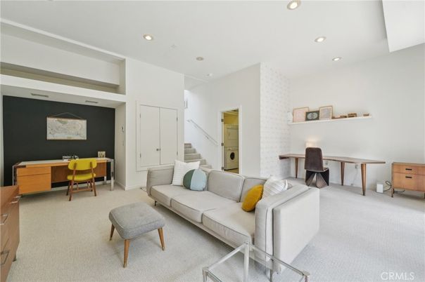 Home Office, Interior, Living room, Recessed Lighting