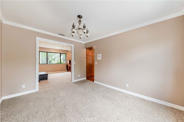 Chandelier, Empty room, Interior, Recessed Lighting