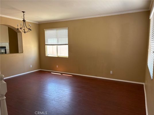 Chandelier, Empty room, Interior, Wood Texture Flooring