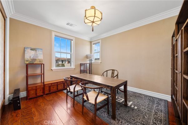 Dining room, Interior, Wood Texture Flooring
