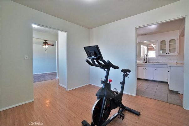Fitness Equipment, Interior, Wood Texture Flooring