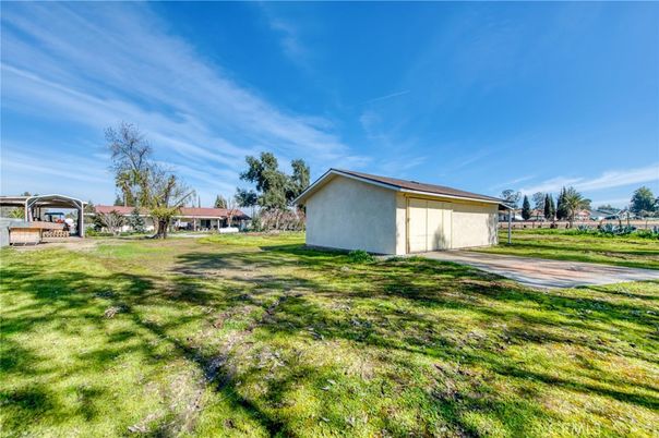 Backyard, Detached Garage, Exterior