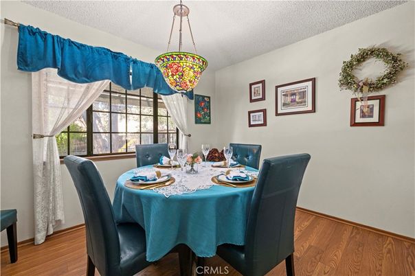 Dining room, Interior, Wood Texture Flooring