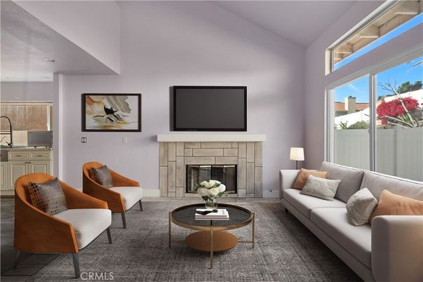 Fireplace, Interior, Living room