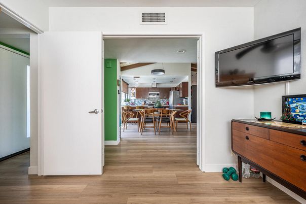 Dining room, Interior, Kitchen, Wood Texture Flooring