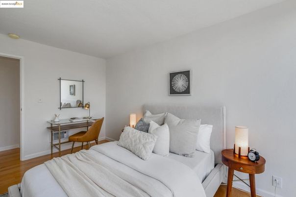 Bedroom, Home Office, Interior, Wood Texture Flooring