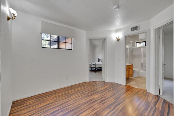 Bathroom, Empty room, Interior, Wood Texture Flooring