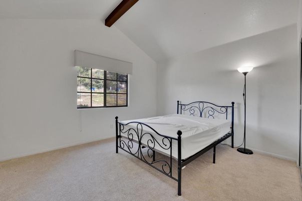 Bedroom, Interior, Wooden Beams