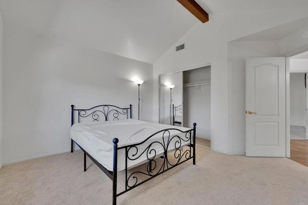 Bedroom, Interior, Wooden Beams