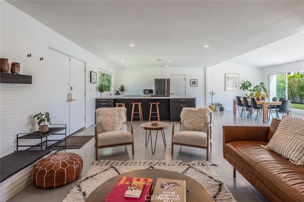 Dining room, Interior, Kitchen, Living room, Recessed Lighting
