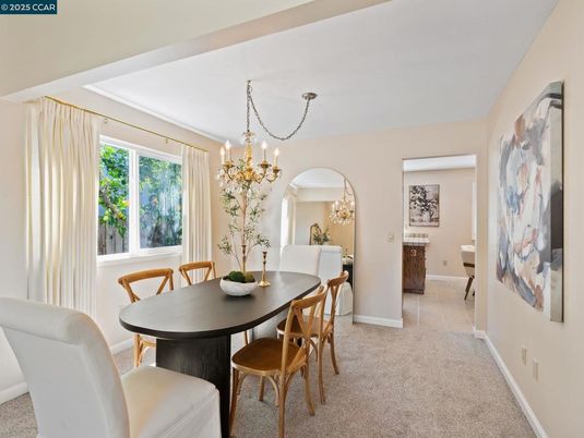 Chandelier, Dining room, Interior