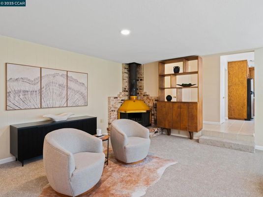 Fireplace, Interior, Recessed Lighting