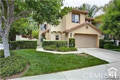 Attached, Backyard, Exterior, Facade, Mediterranean