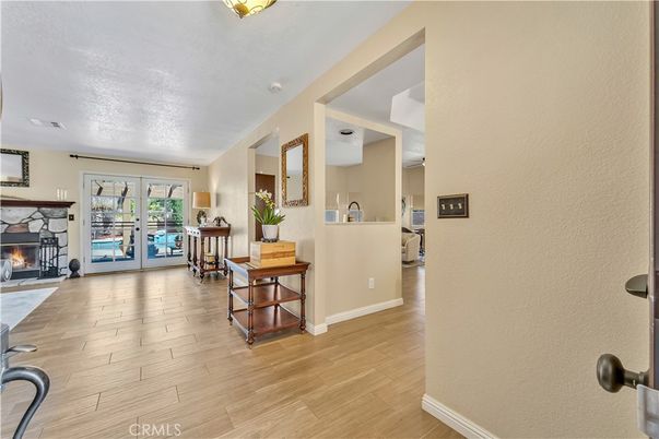 Fireplace, Interior, Wood Texture Flooring