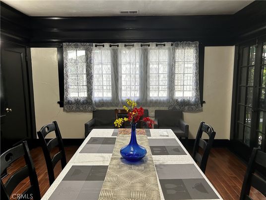 Dining room, Interior, Wood Texture Flooring