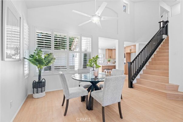 Dining room, Fireplace, Interior, Living room, Pendant Lights, Wood Texture Flooring