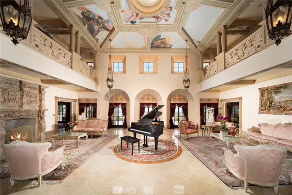 Fireplace, Interior, Living room, Piano