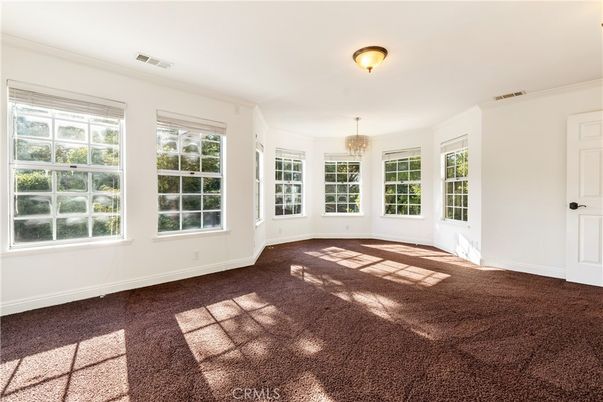 Chandelier, Empty room, Interior