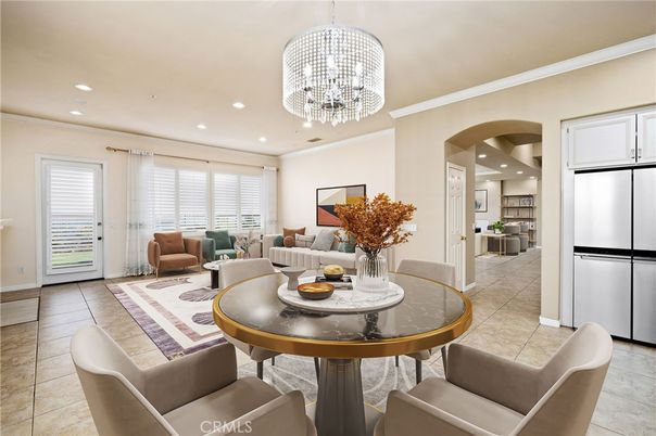 Chandelier, Interior, Living room, Recessed Lighting