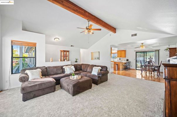 Dining room, Interior, Living room, Wooden Beams, Wood Texture Flooring