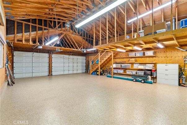 Garage, Interior, Wooden Beams, Wooden Ceilings, Wooden Walls