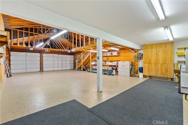 Garage, Interior, Wooden Beams, Wooden Walls
